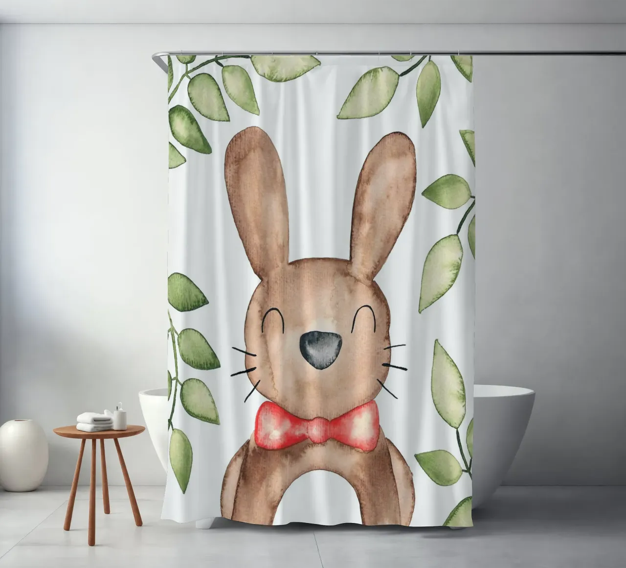 Hase in Wasserfarbe tenda da doccia da BAINAI KIDS