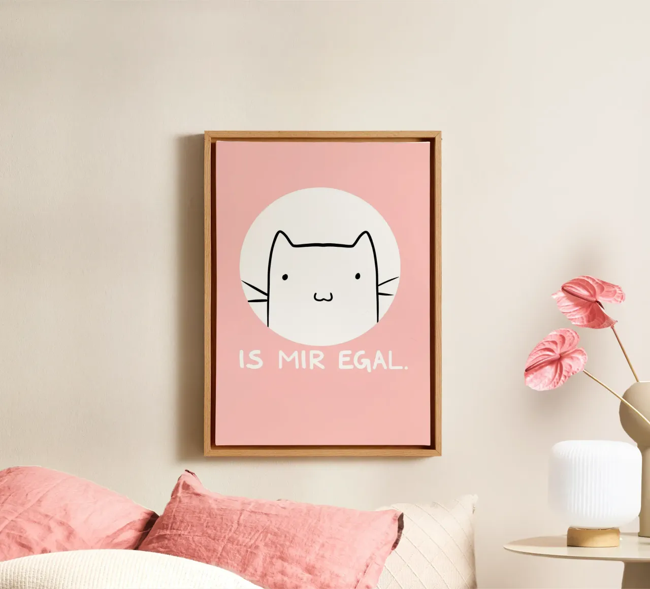 Is mir egal canvas met Baklijst van BAINAI KIDS