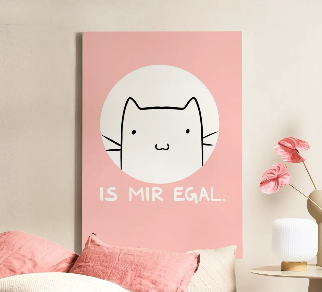 Is mir egal canvas met Baklijst van BAINAI KIDS