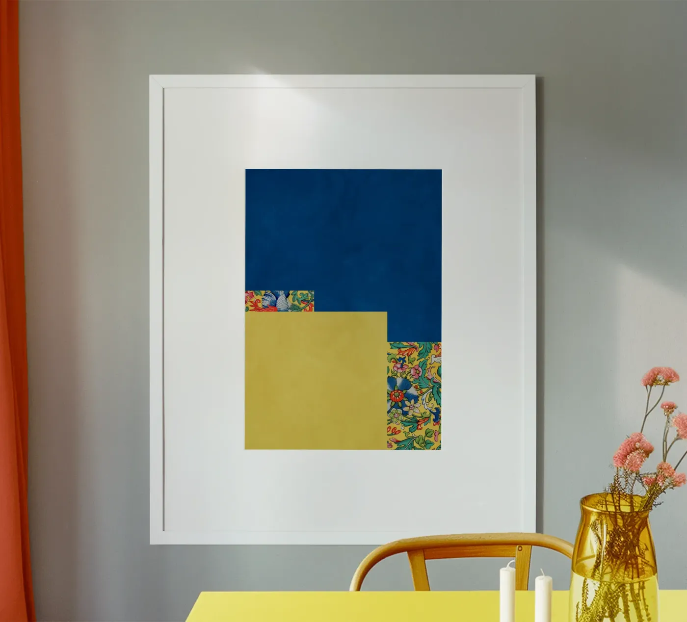 Abstract Collage poster van Dream In Colors