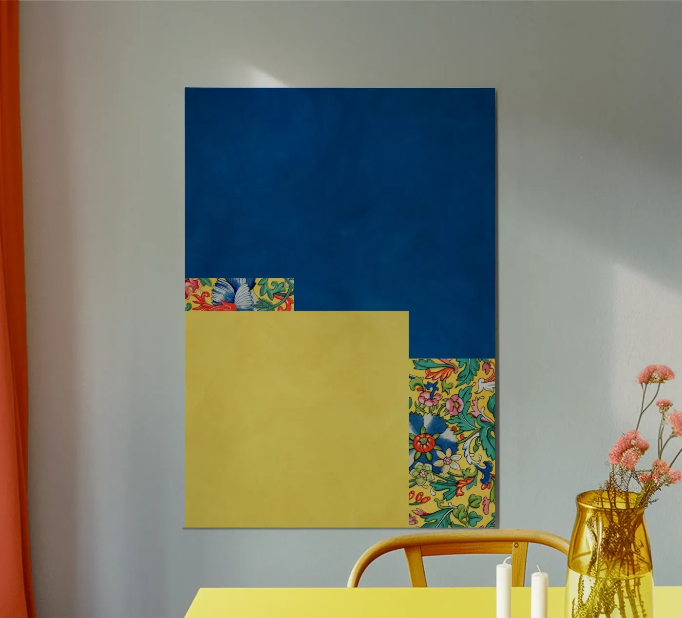 Abstract Collage poster van Dream In Colors