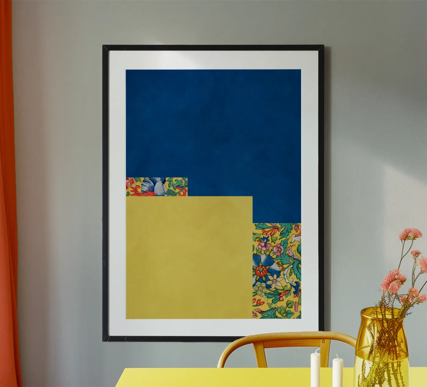 Abstract Collage poster van Dream In Colors