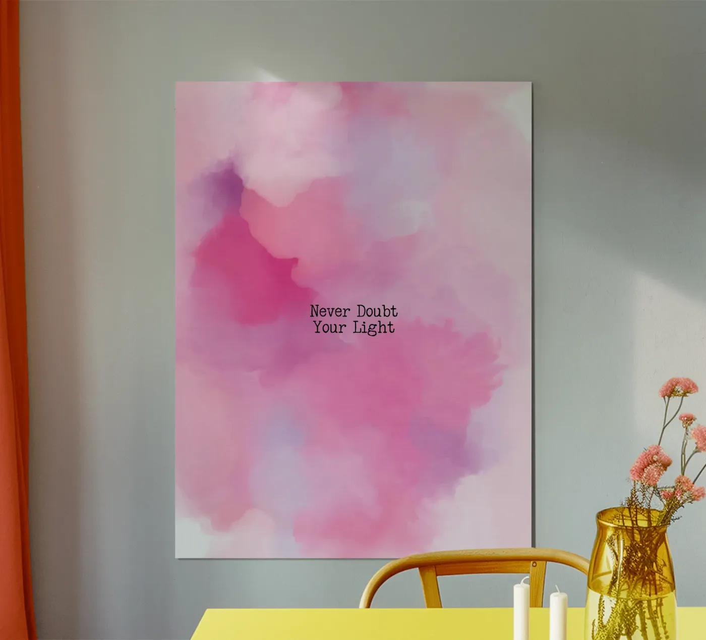 Never Doubt Your Light poster by cafelab