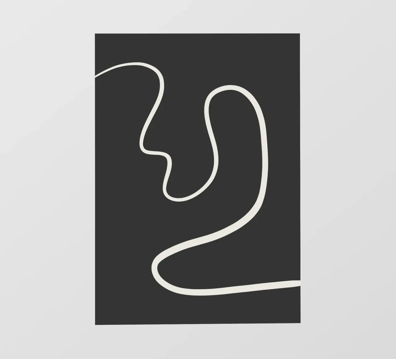 Abstract curve pellicola backlit da BAINAI