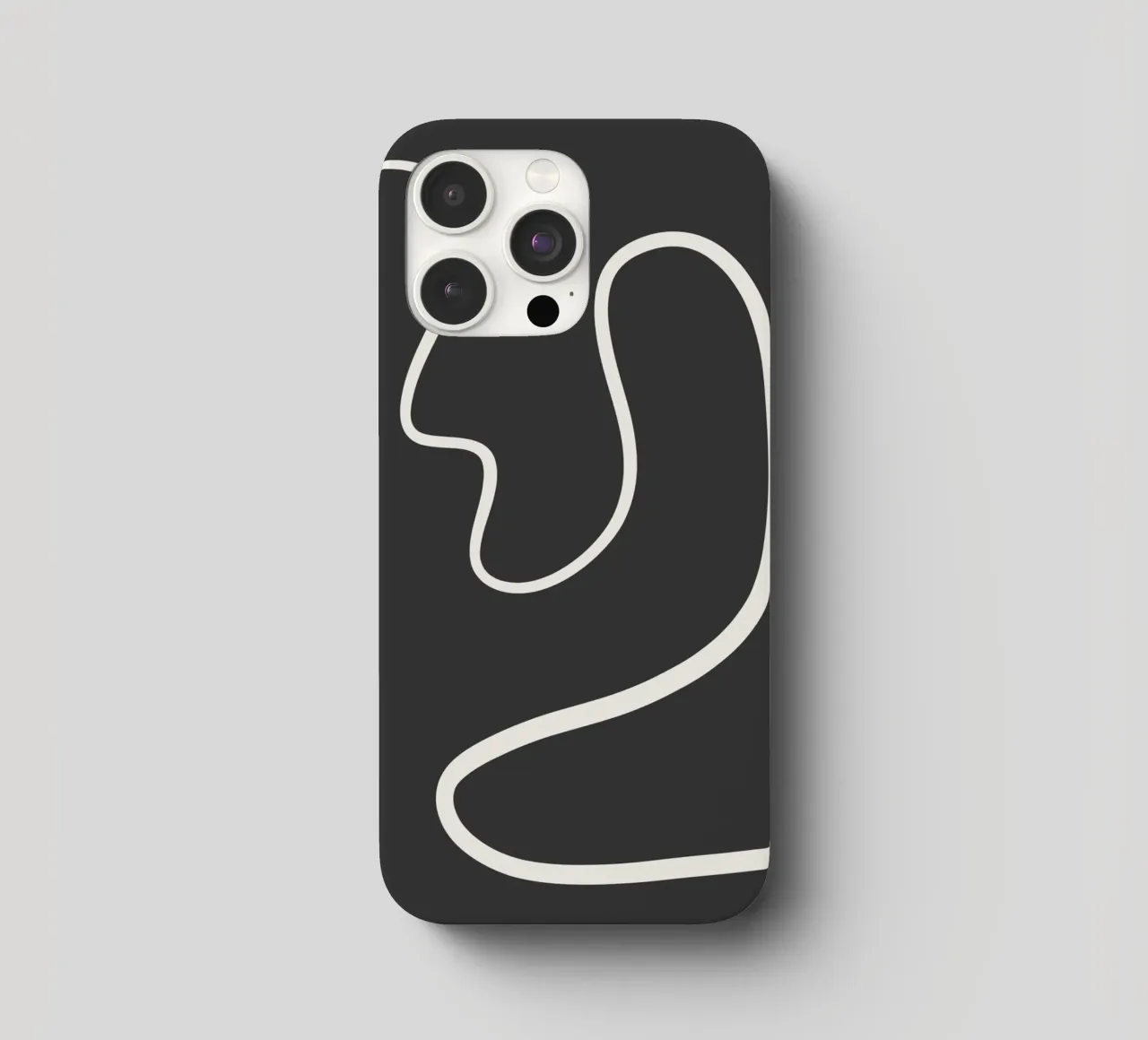 Abstract curve cover iphone da BAINAI