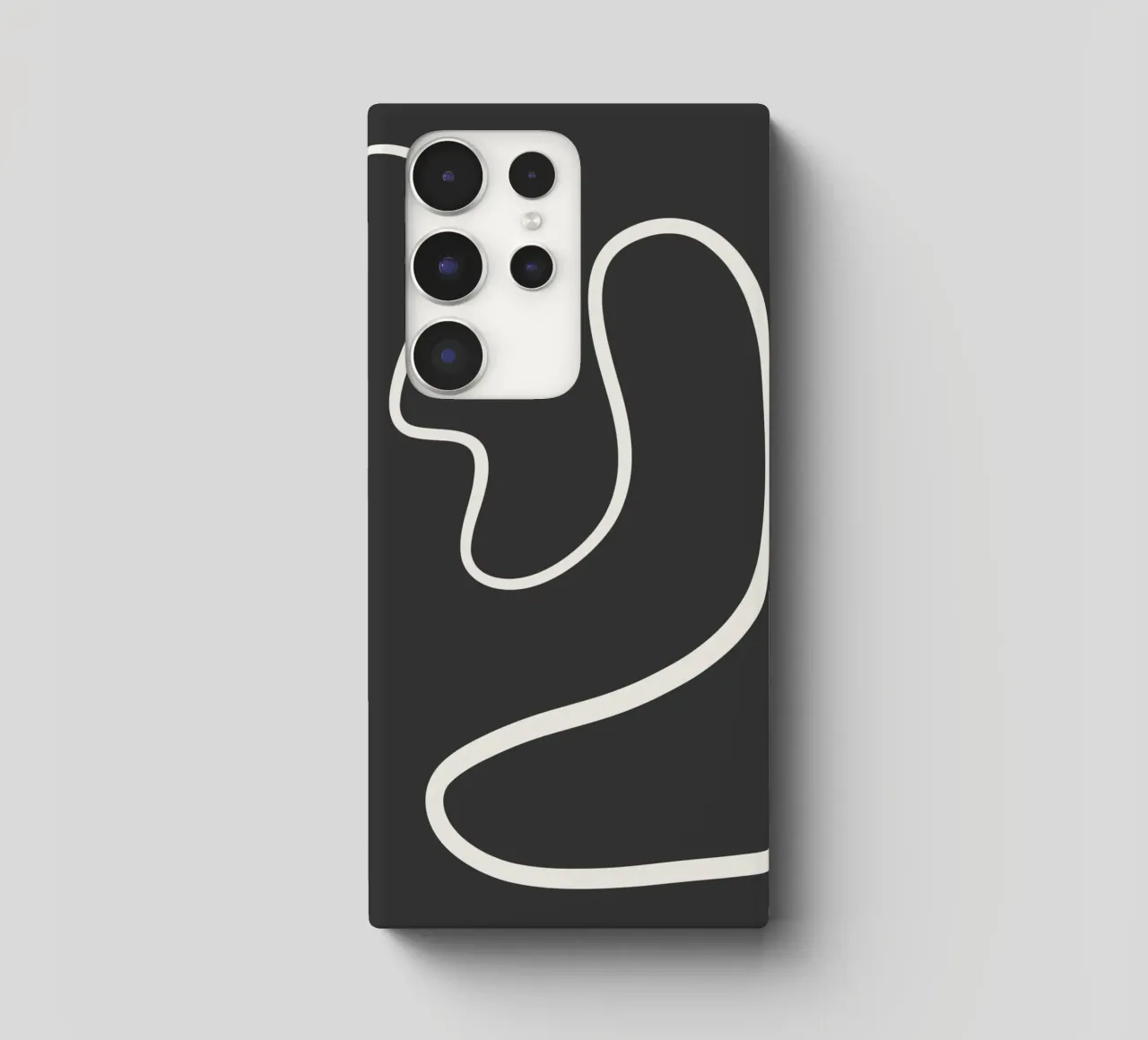 Abstract curve cover samsung da BAINAI