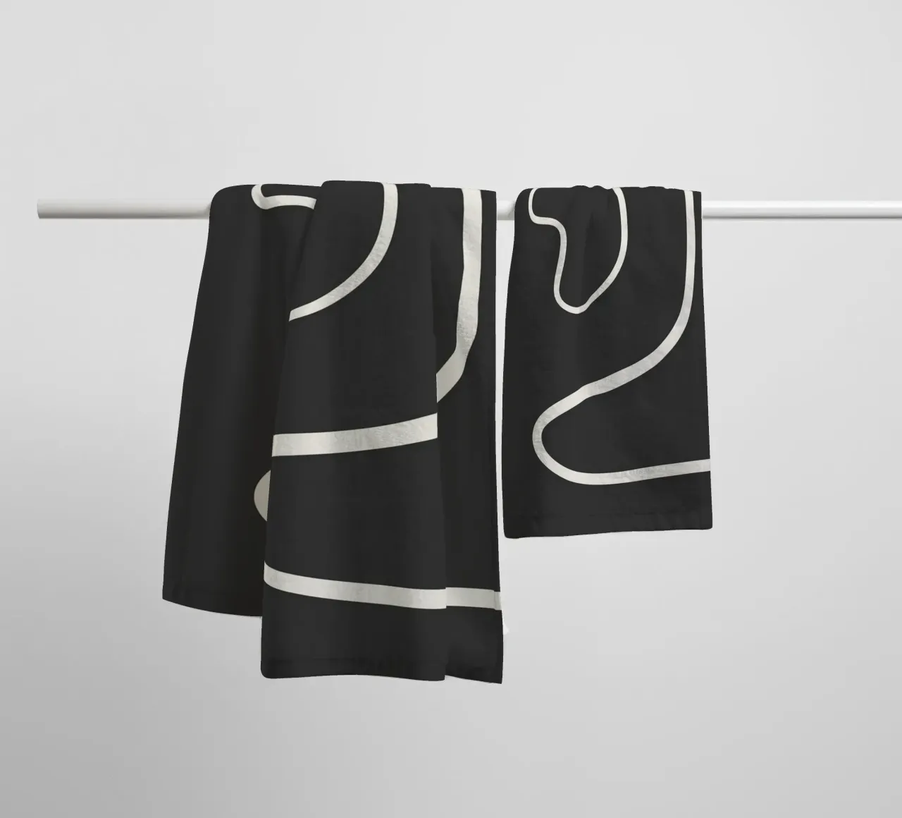 Abstract curve Handtuch von BAINAI