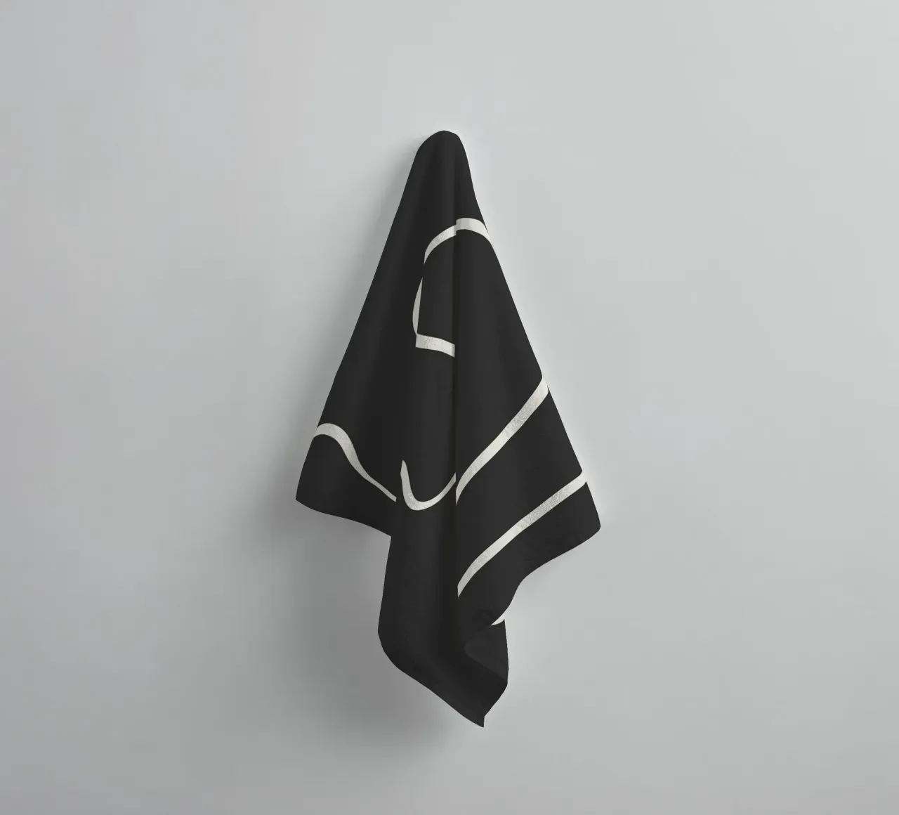Abstract curve Handtuch von BAINAI
