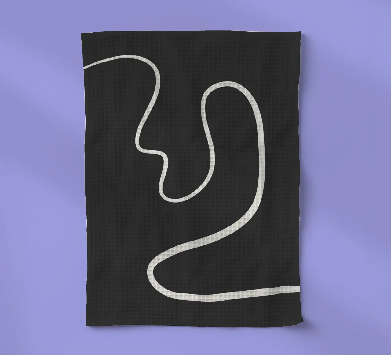 Abstract curve torchon de BAINAI