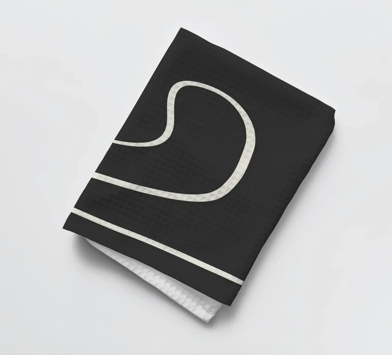 Abstract curve torchon de BAINAI