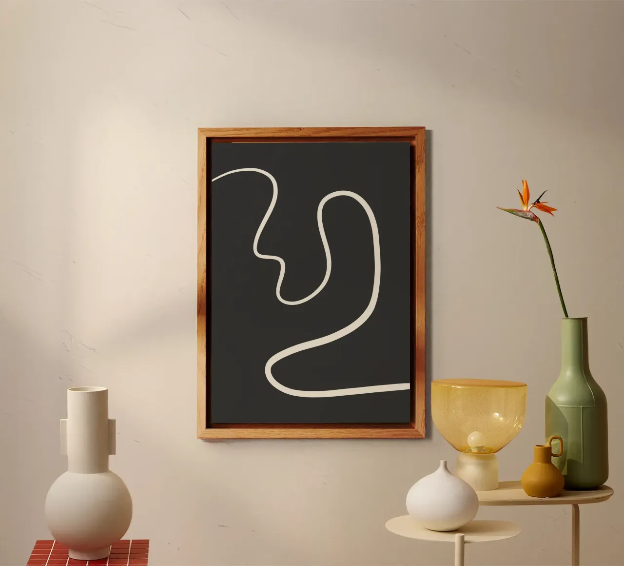 Abstract curve alluminio dibond da BAINAI