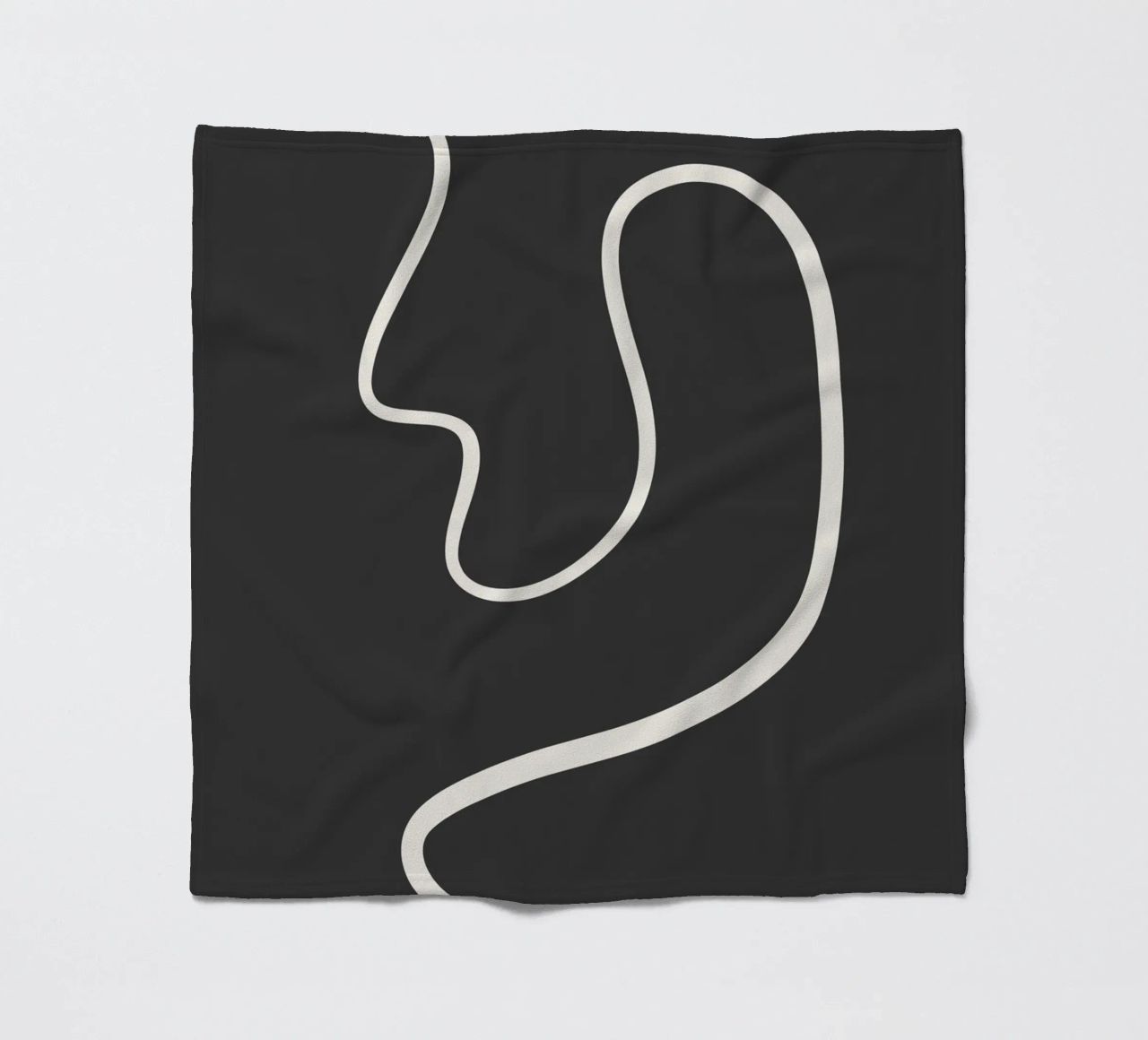 Abstract curve coperta in pile da BAINAI