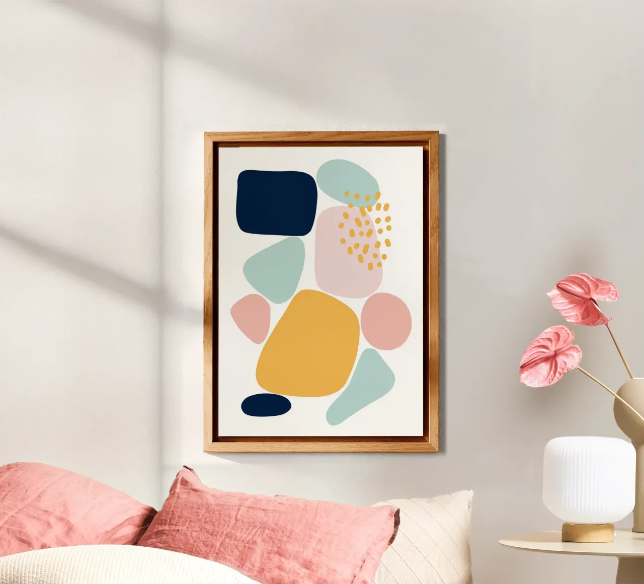 Pastel Pebbles alluminio dibond da BAINAI