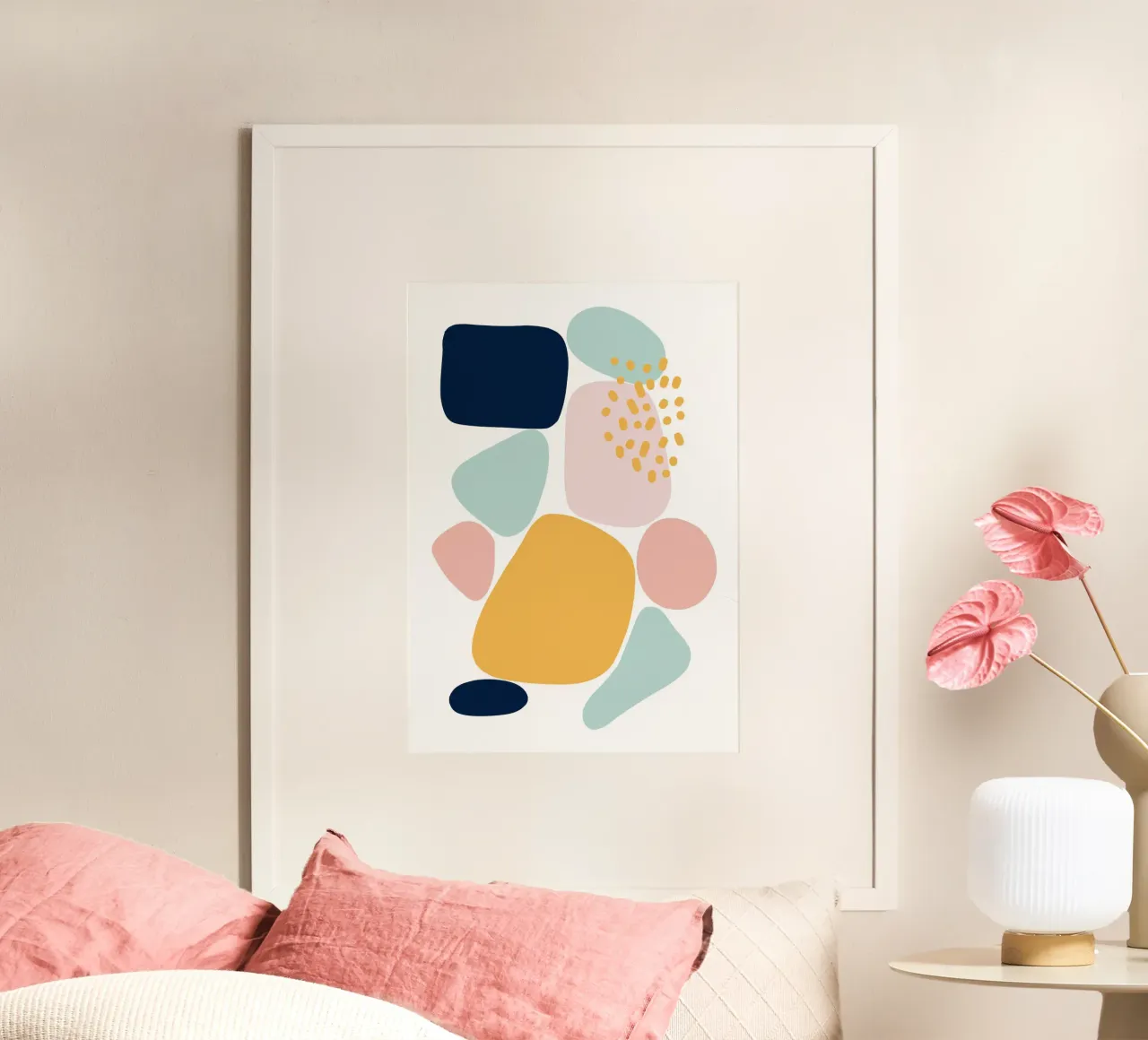 Pastel Pebbles hahnemühle by BAINAI