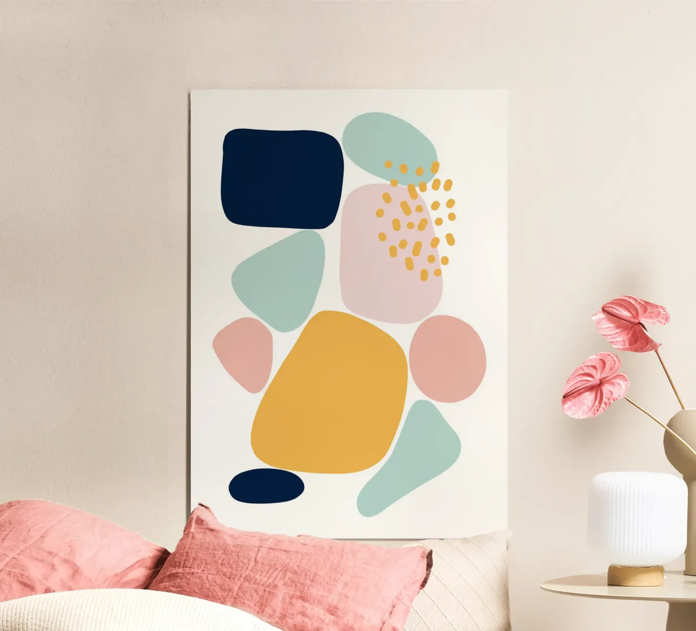 Pastel Pebbles poster da BAINAI