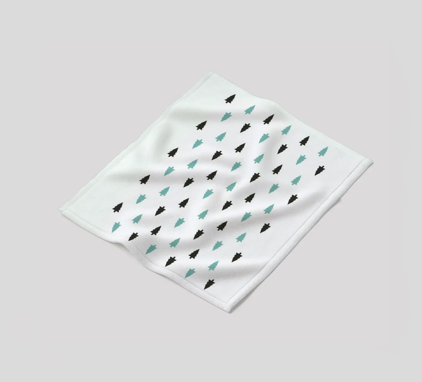 Nordic Trees Fleecedecke von Studio One