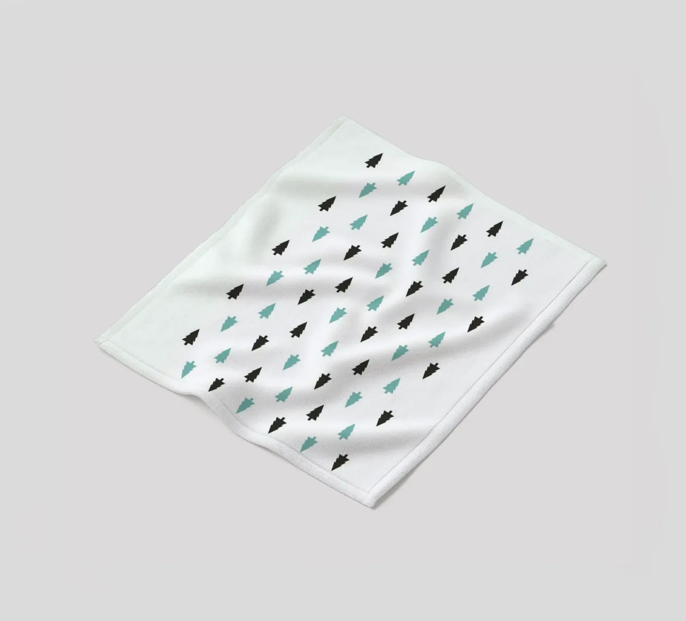 Nordic Trees Fleecedecke von Studio One