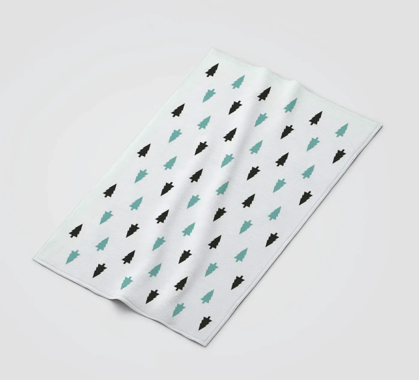 Nordic Trees Fleecedecke von Studio One