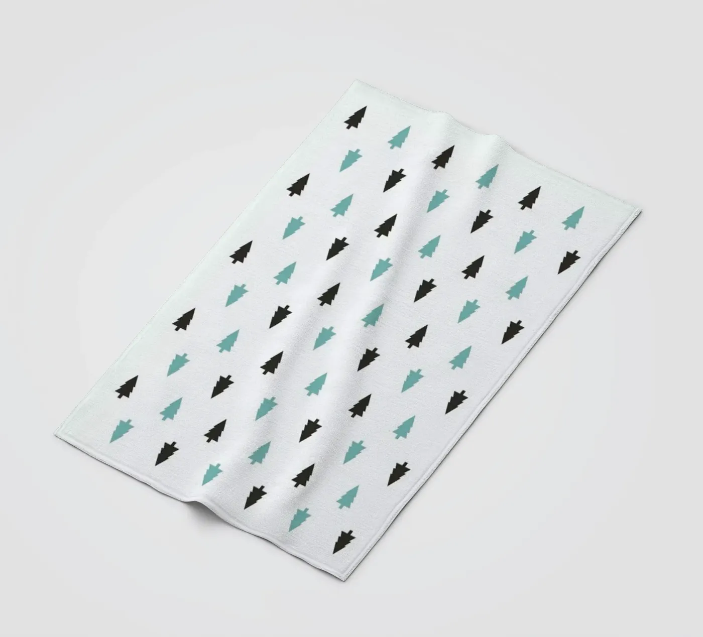 Nordic Trees Fleecedecke von Studio One