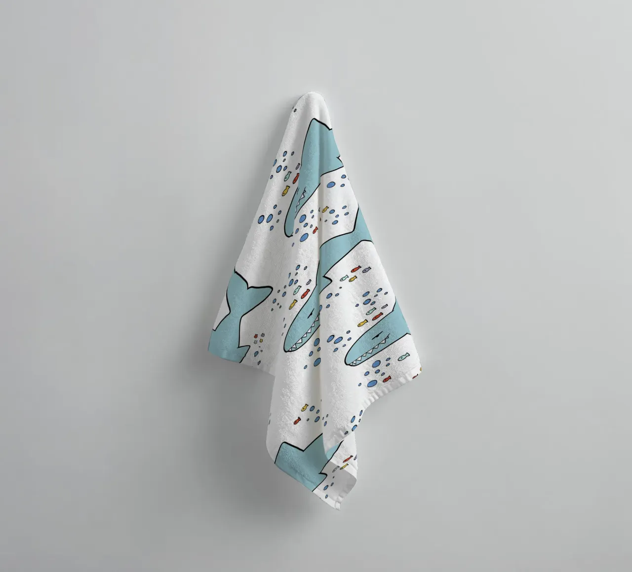 Hai Muster asciugamano da bagno da BAINAI KIDS