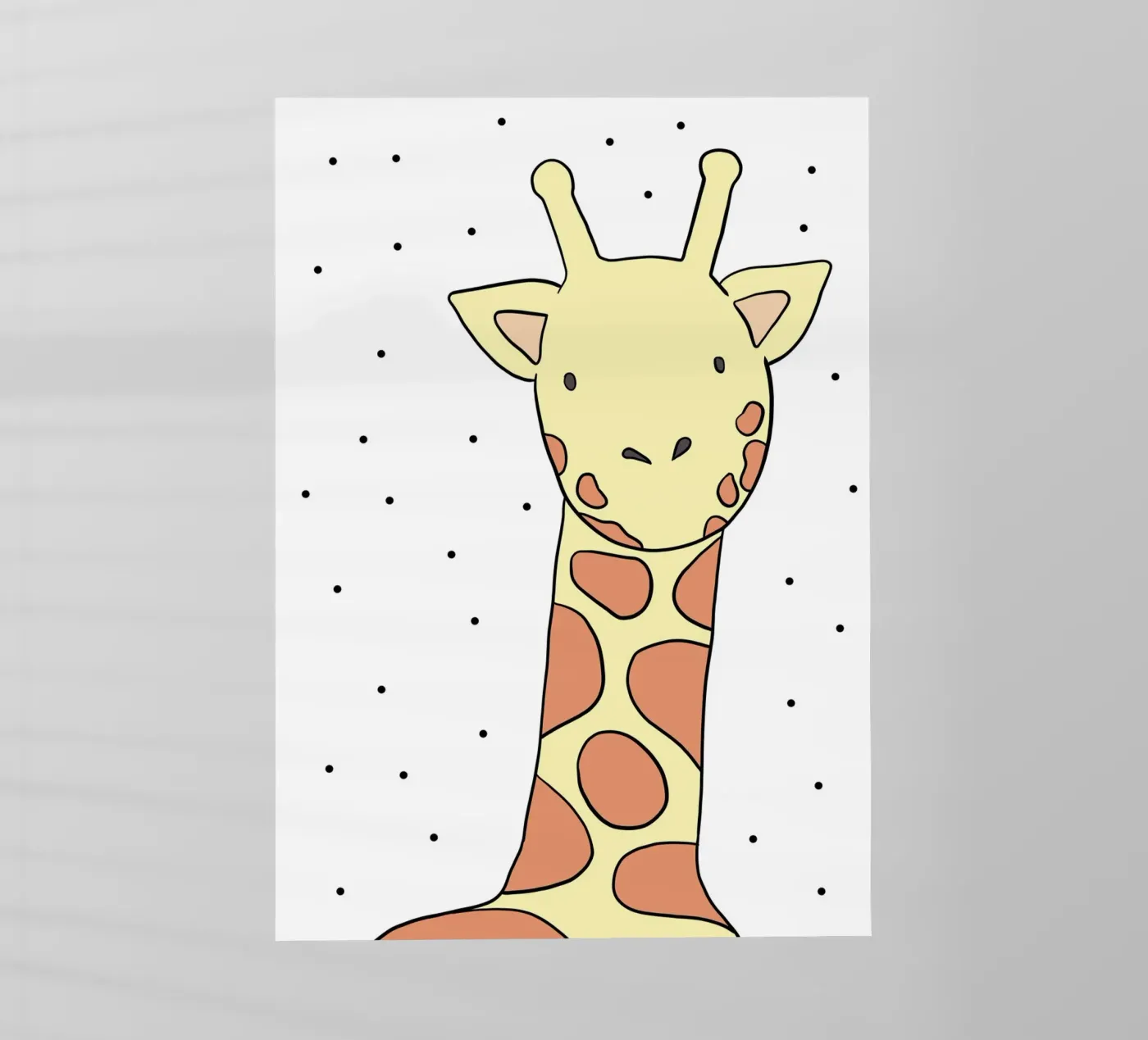 Die Giraffe backlit film by BAINAI KIDS