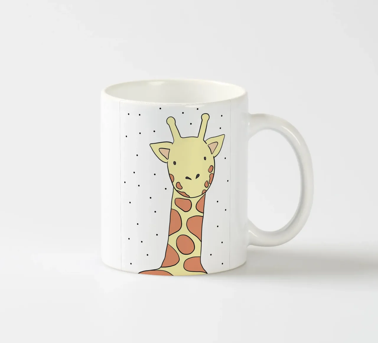 Die Giraffe ceramic mug by BAINAI KIDS