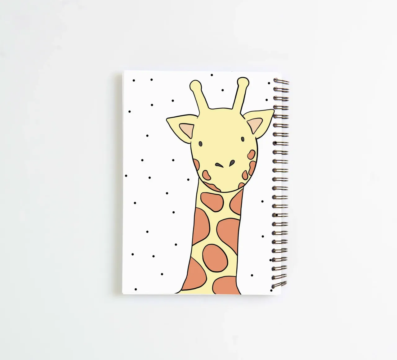 Die Giraffe spiral notebook by BAINAI KIDS