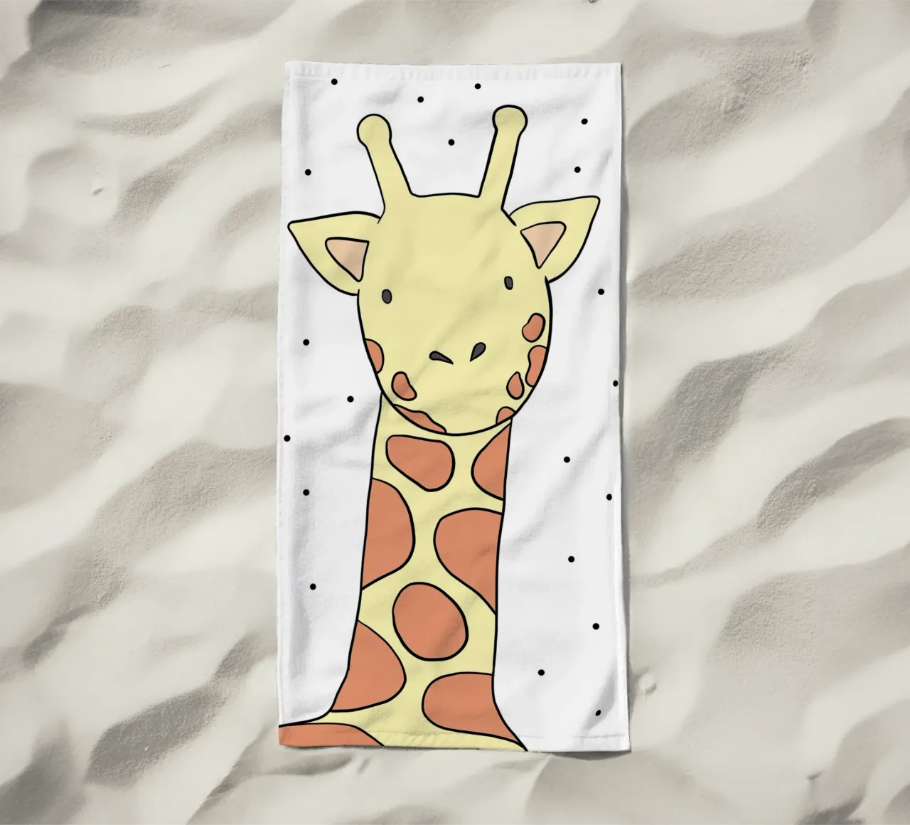 Die Giraffe telo mare da BAINAI KIDS