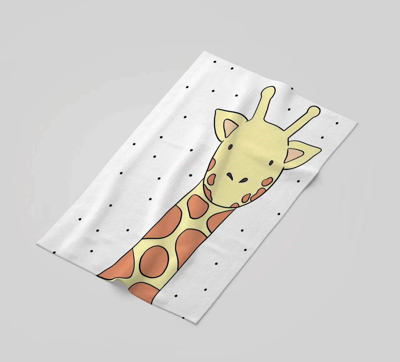 Die Giraffe telo mare da BAINAI KIDS