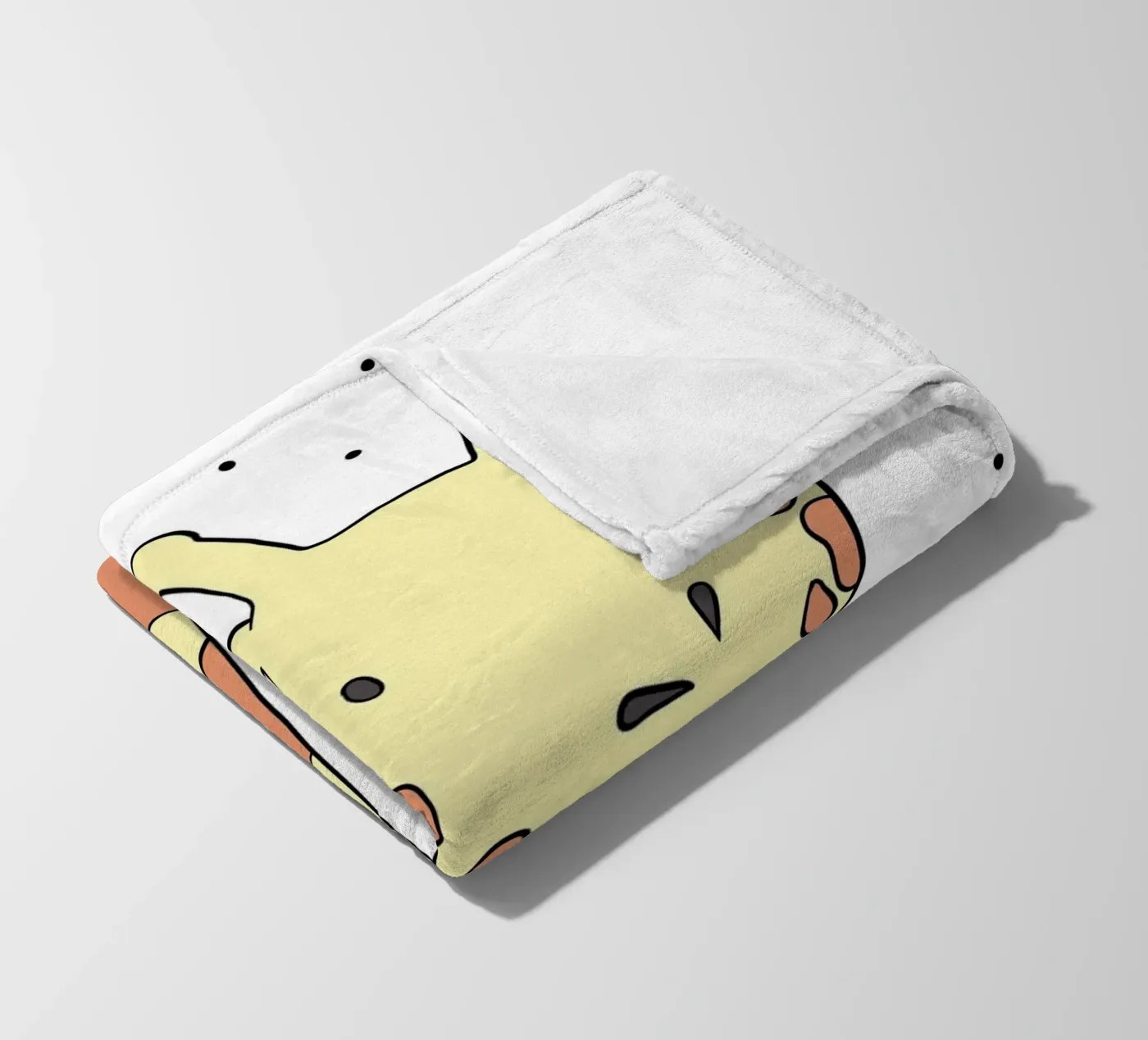 Die Giraffe fleecedeken van BAINAI KIDS