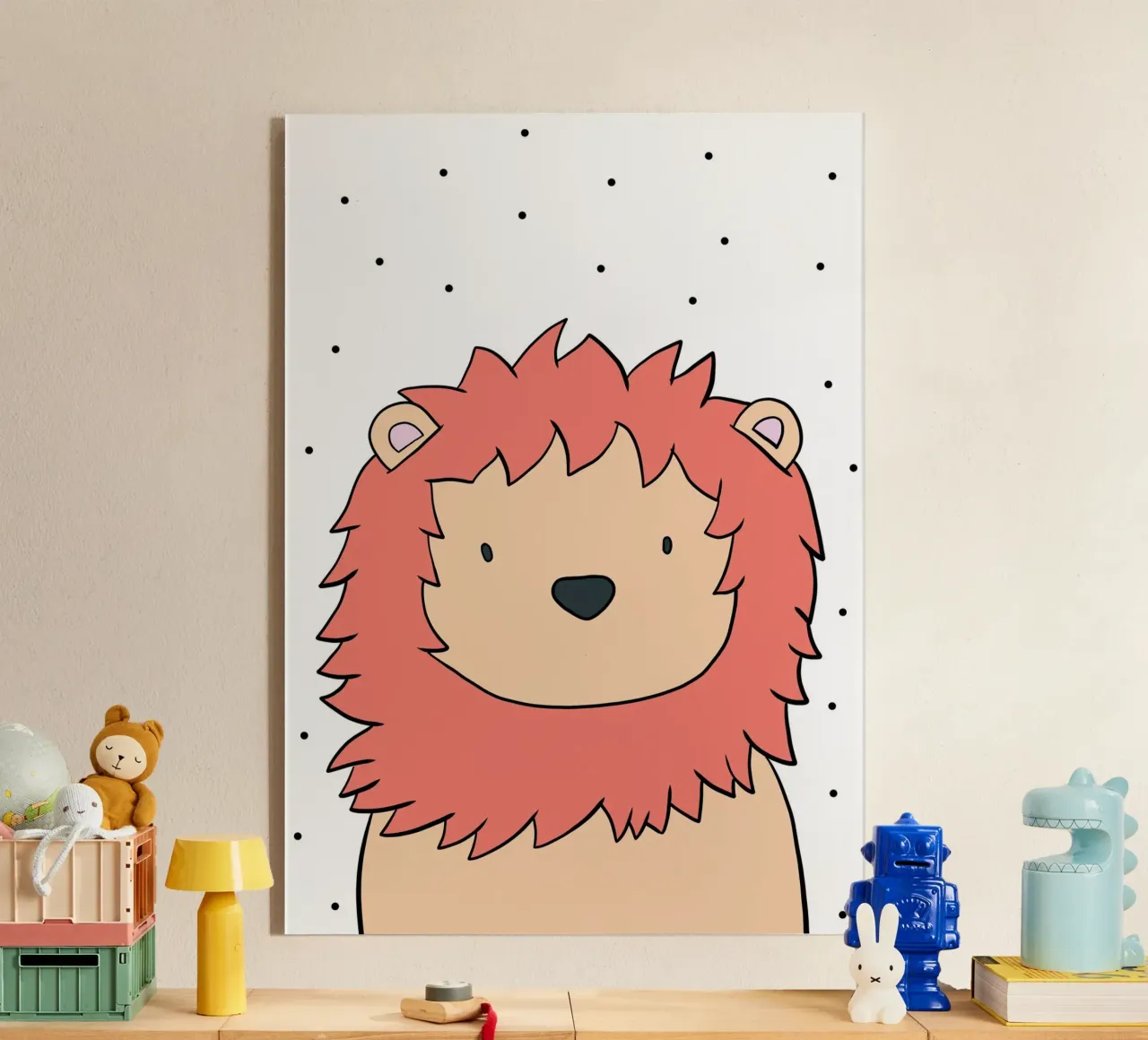 Der Löwe plexiglass da BAINAI KIDS