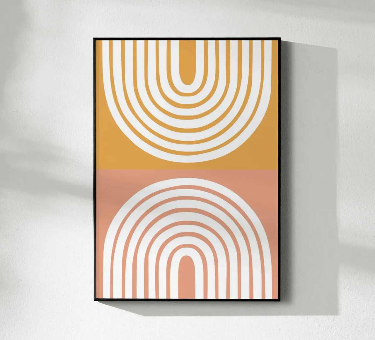 Summer Mid Century II Acryl-Glas von BAINAI
