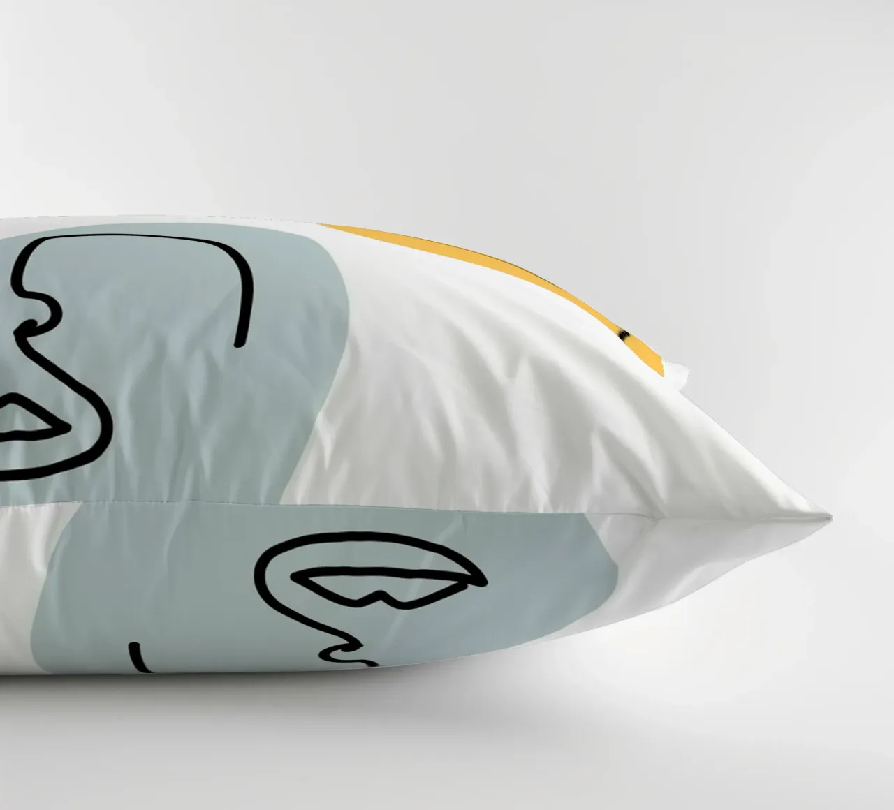Optimism - Line Art cuscino da BAINAI