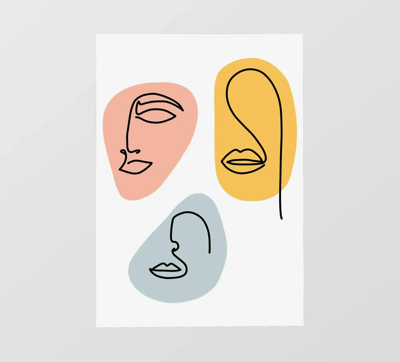 Optimism - Line Art pellicola backlit da BAINAI