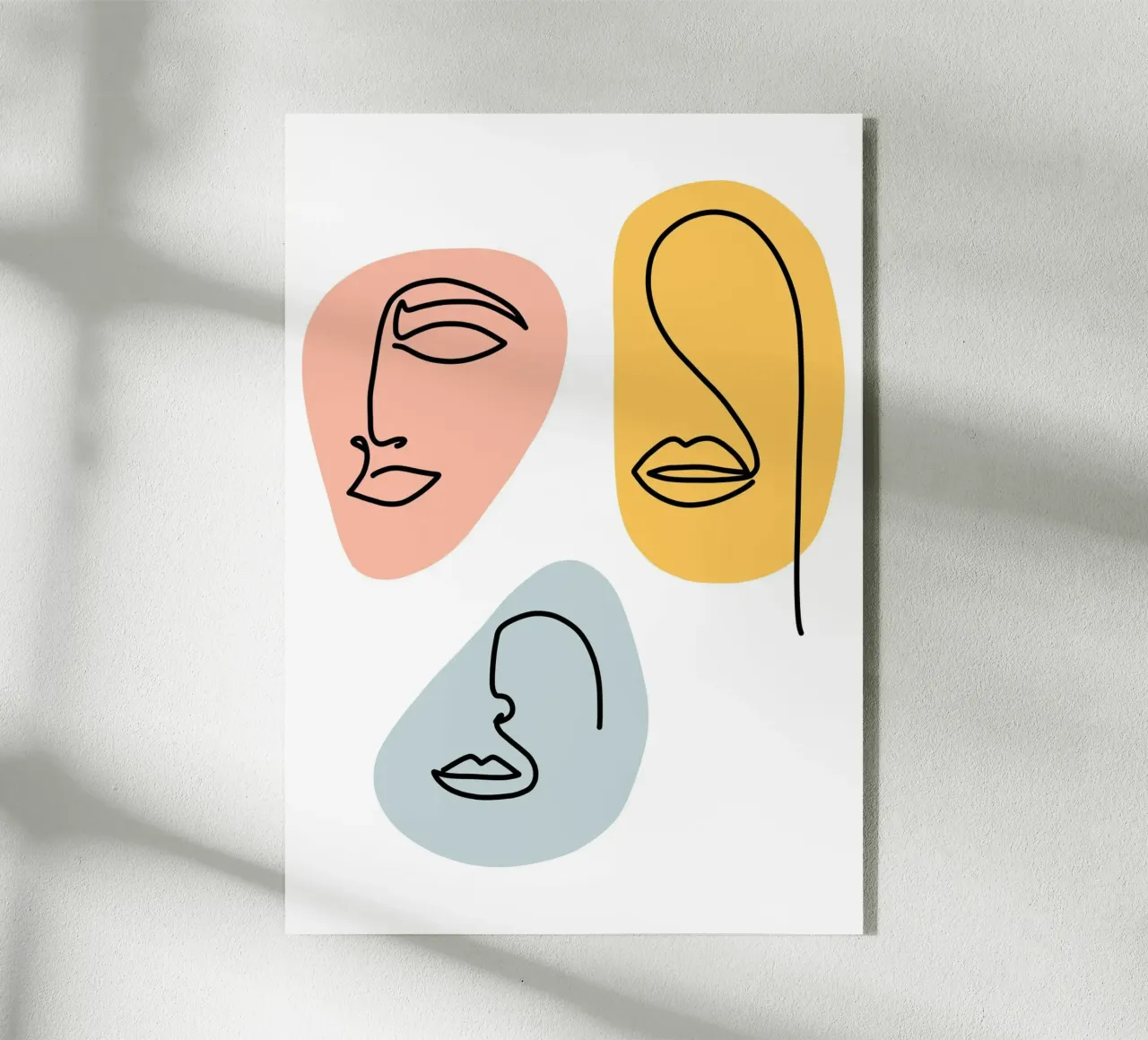 Optimism - Line Art plexiglass da BAINAI