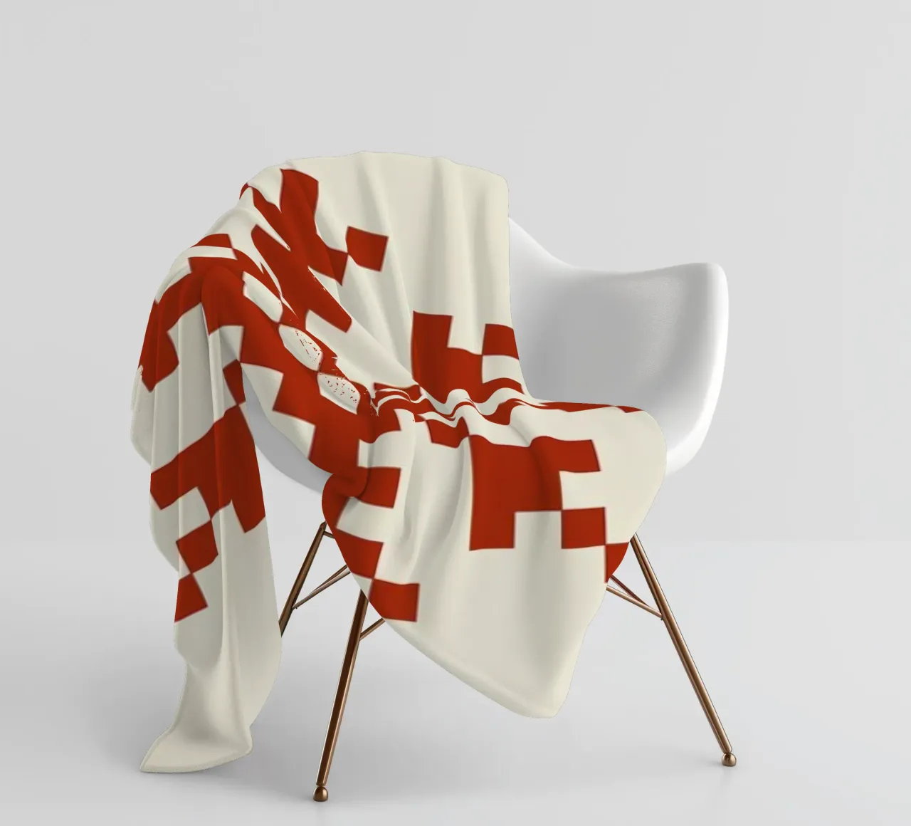 Red Snowflake 3 coperta in pile da Studio One