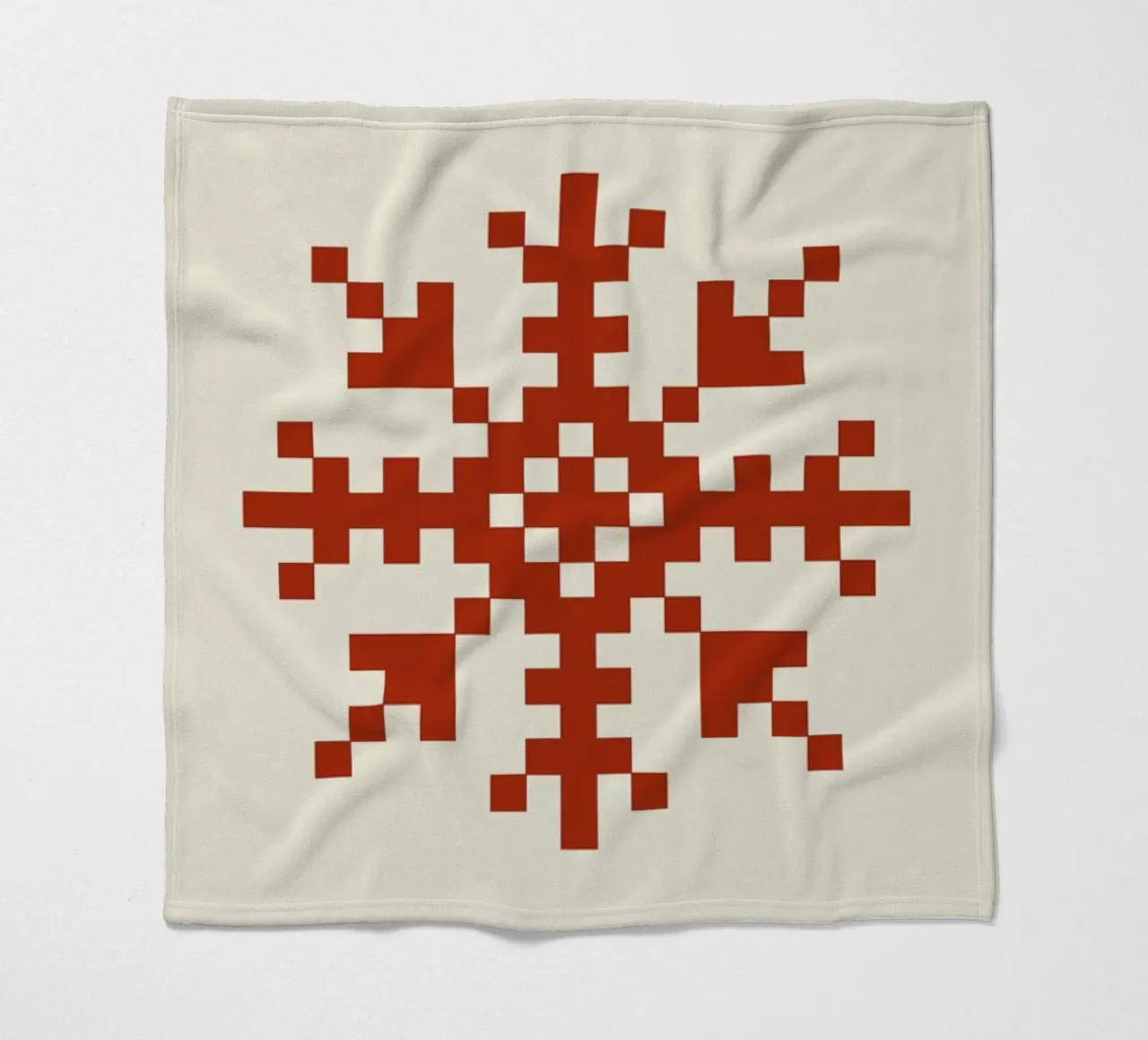Red Snowflake 3 coperta in pile da Studio One