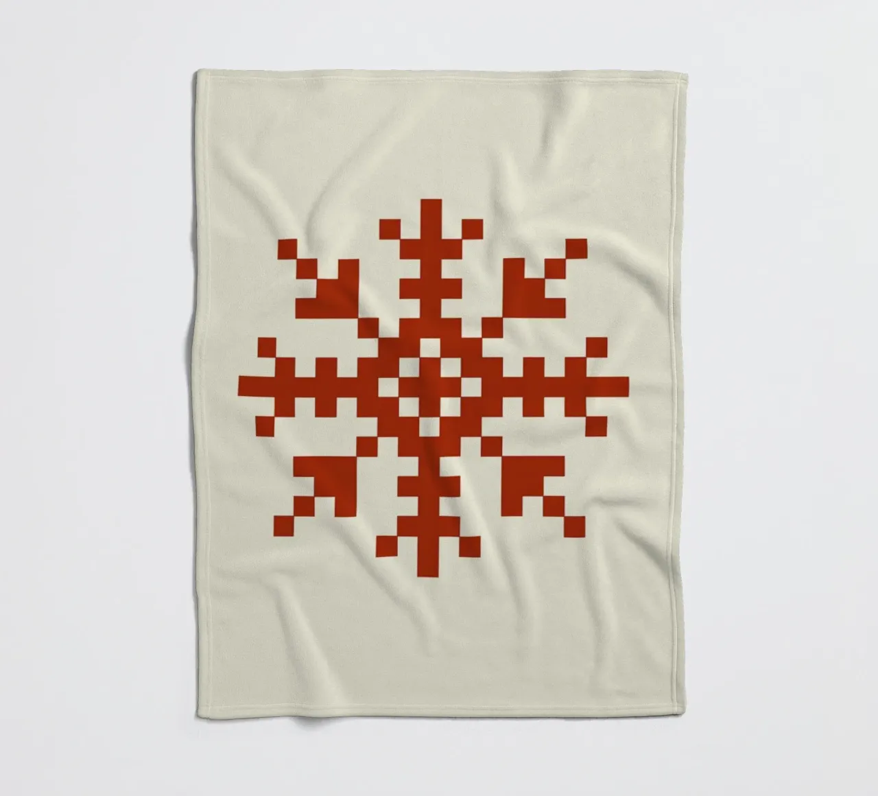 Red Snowflake 3 coperta in pile da Studio One