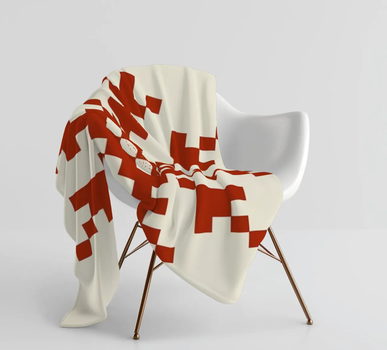 Red Snowflake 3 coperta in pile da Studio One