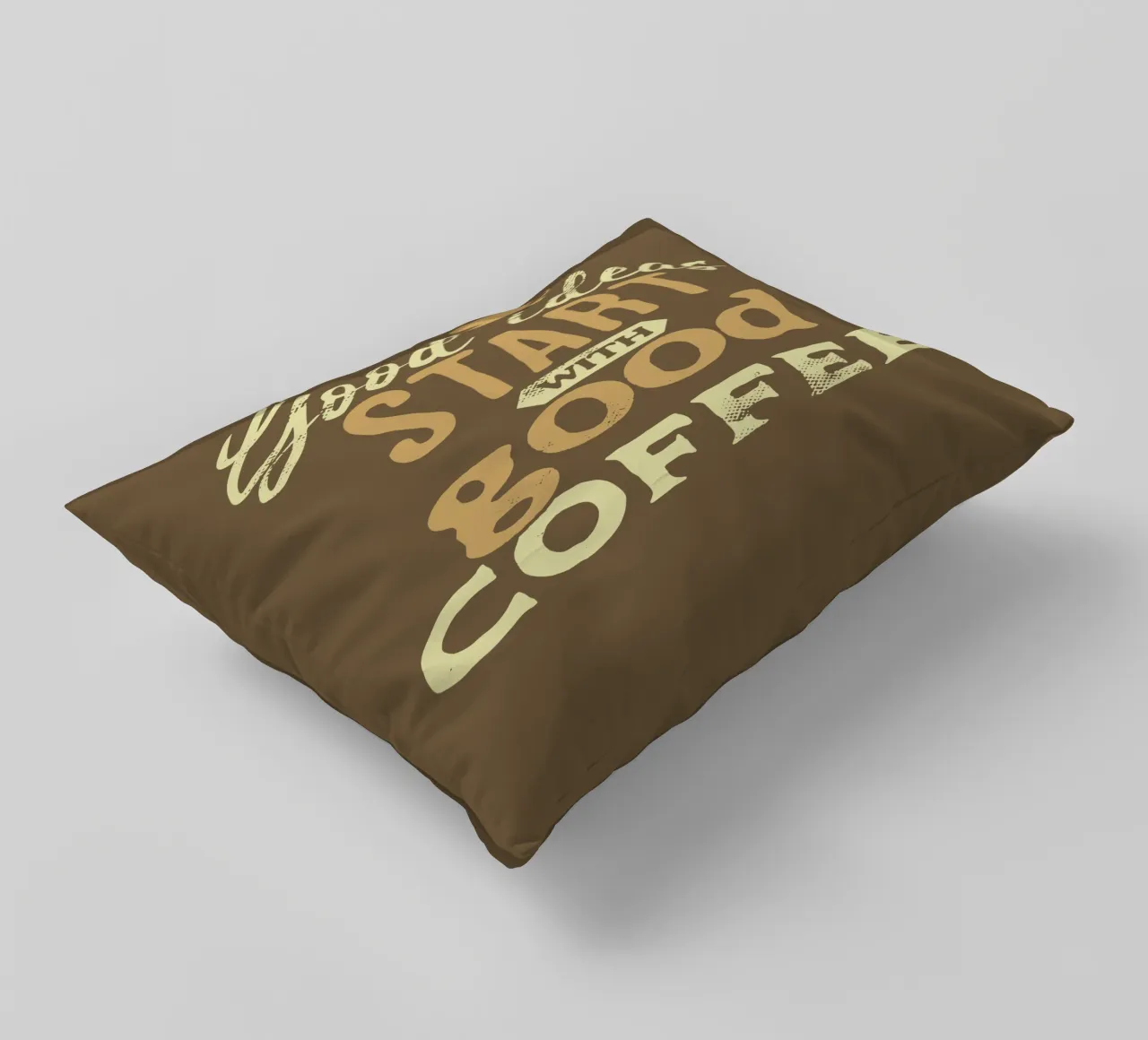 Le buone idee iniziano con un buon caffè cuscino da Gunawan Rb