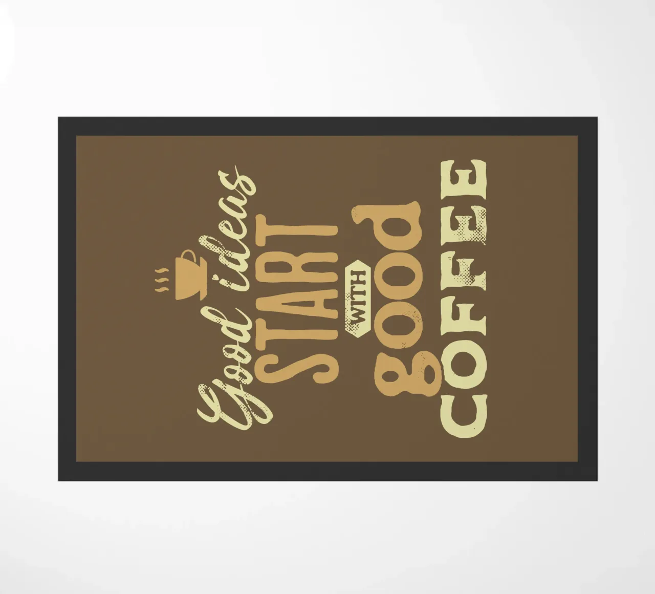 Le buone idee iniziano con un buon caffè zerbino da Gunawan Rb