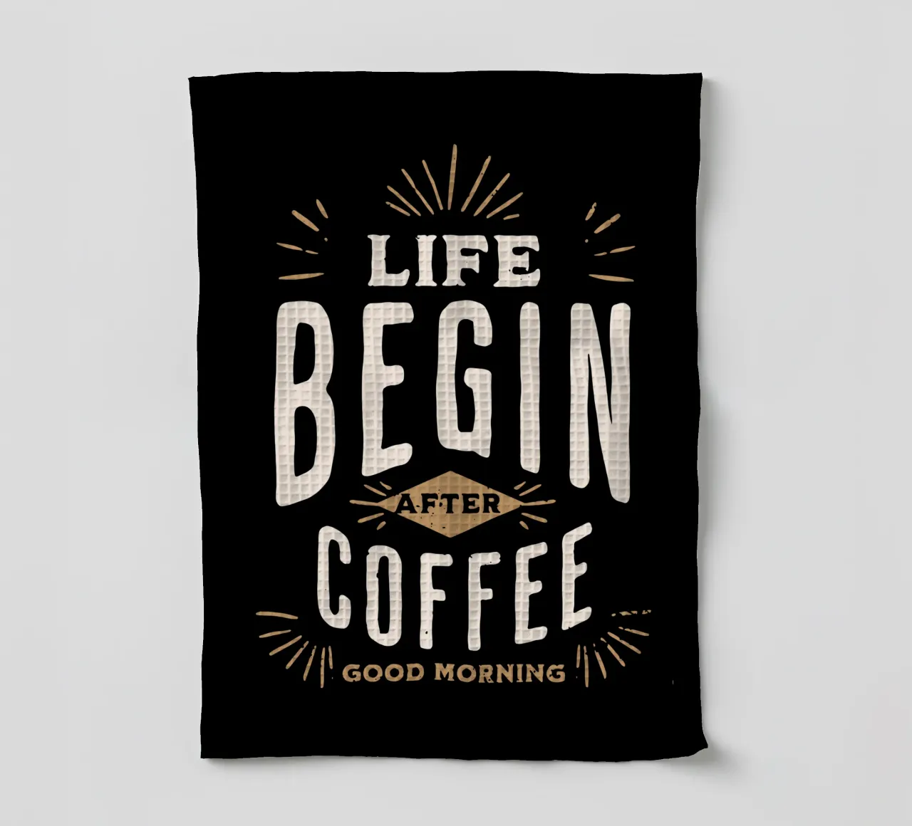 La vie commence après le café torchon de Gunawan Rb