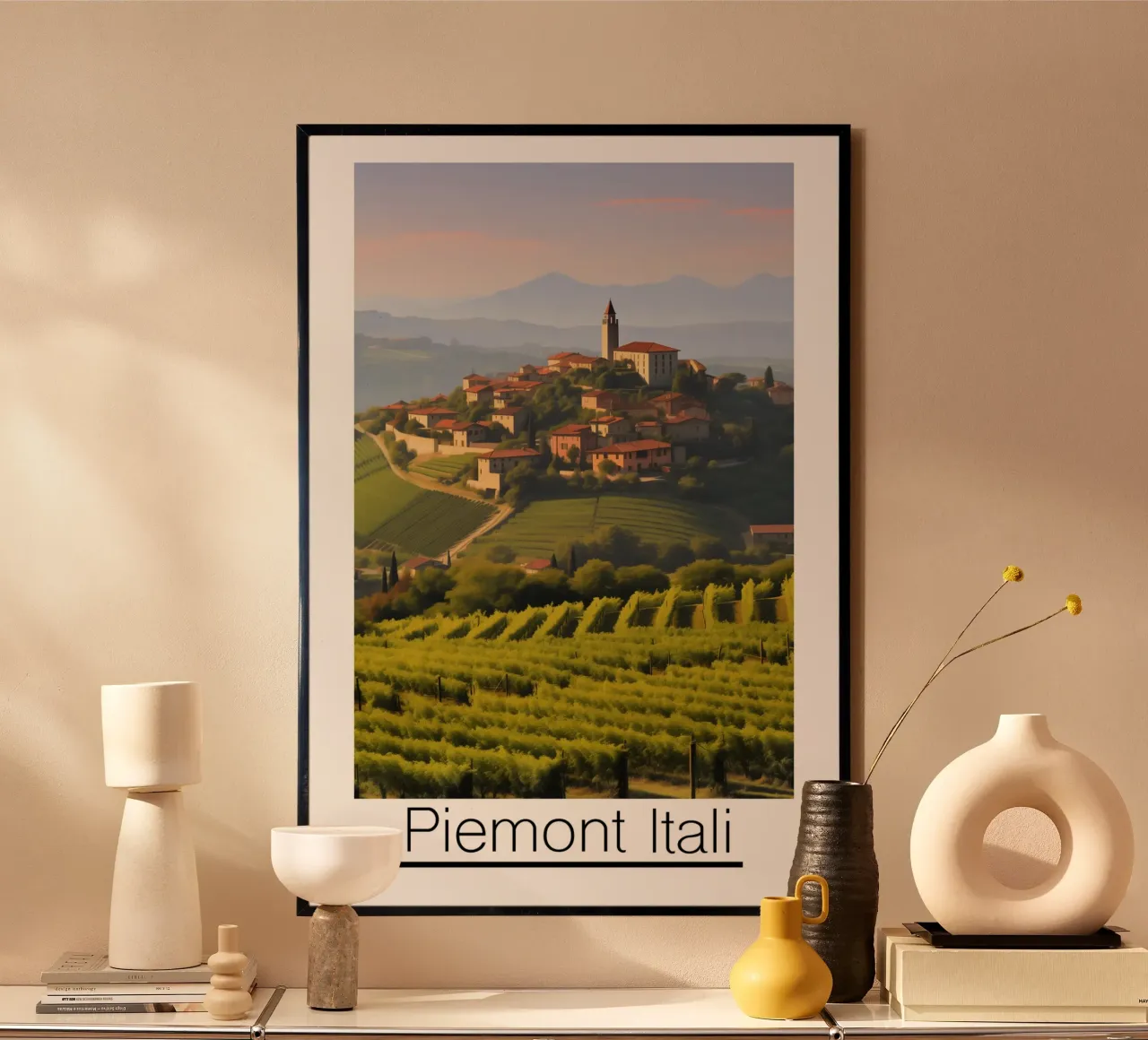 Piemonte pittoresco carta hahnemühle da Carinaprint