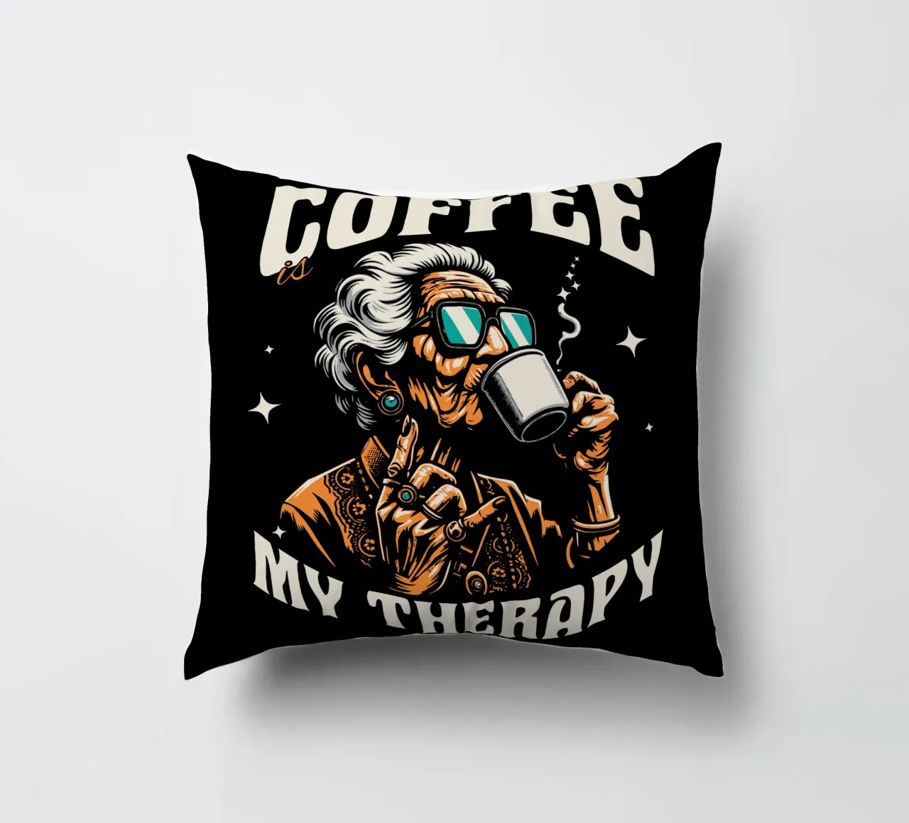 Il caffè è la mia terapia cuscino da Gunawan Rb