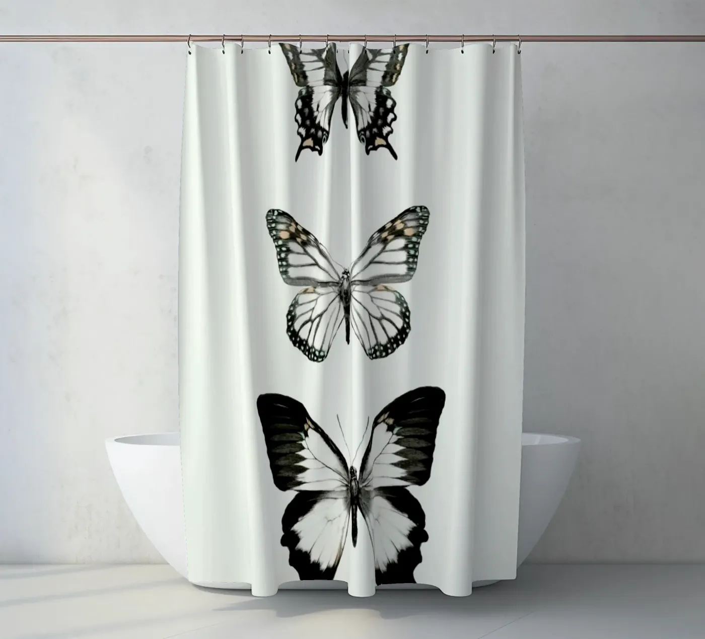 Align Duschvorhang von Amy Hamilton