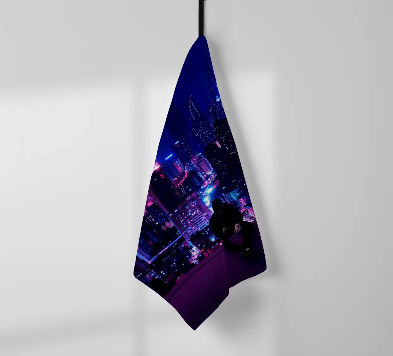 Alleen Cyberpunk theedoek van arizrab