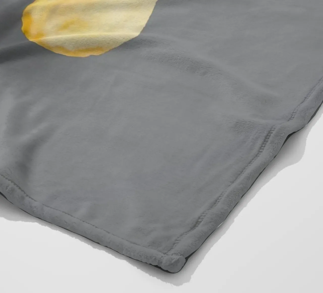 Banana nera sbucciata coperta in pile da arizrab