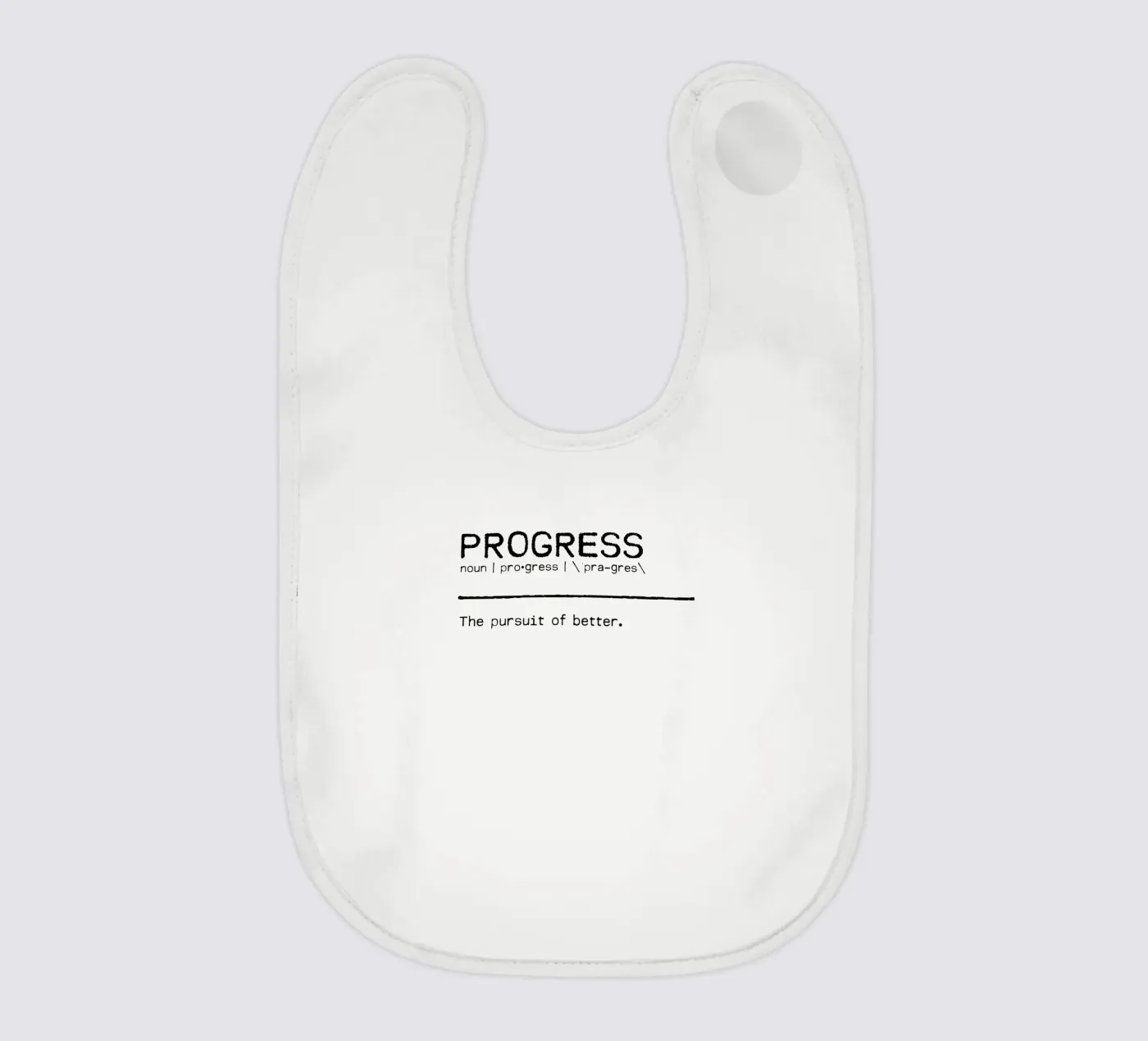 Definition Quote - Progress Babylätzchen von Orara Studio