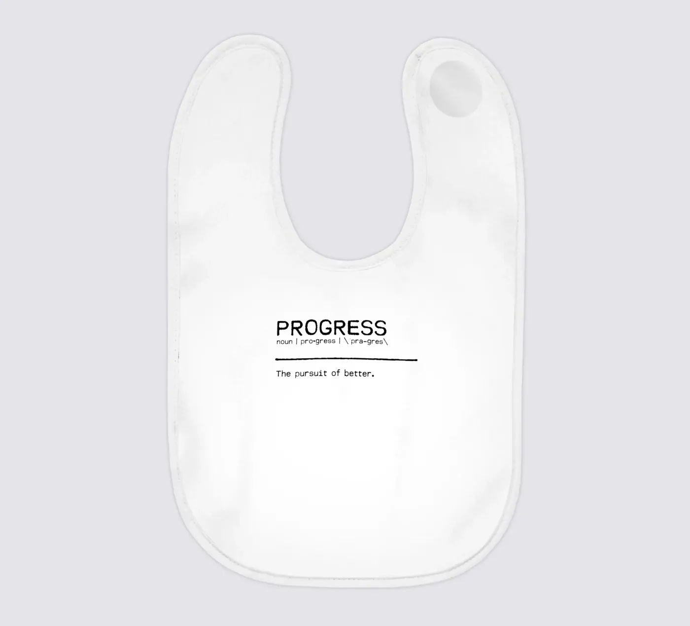 Definition Quote - Progress Babylätzchen von Orara Studio