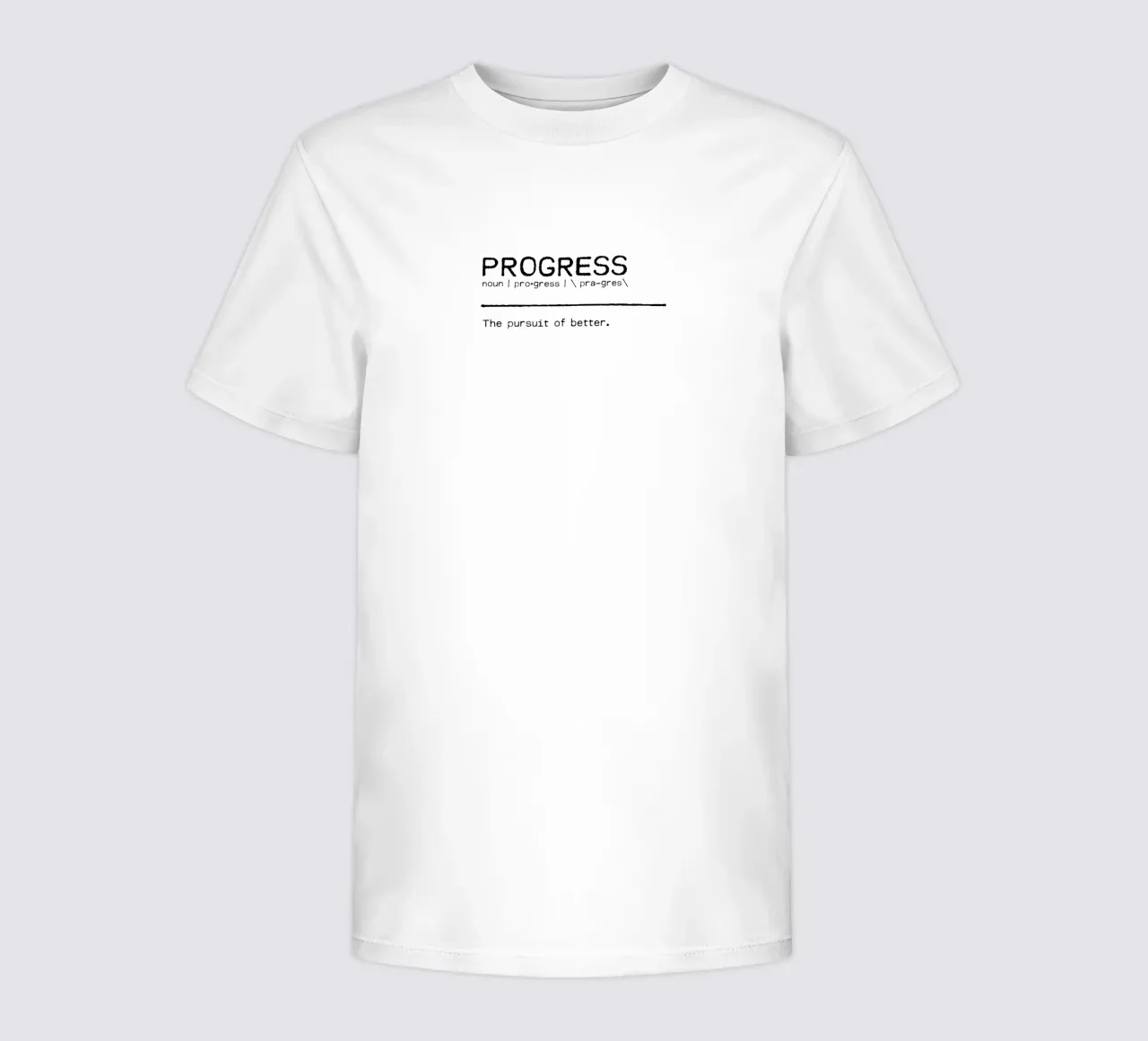 Definizione Citazione - Progresso t-shirt bambini da Orara Studio